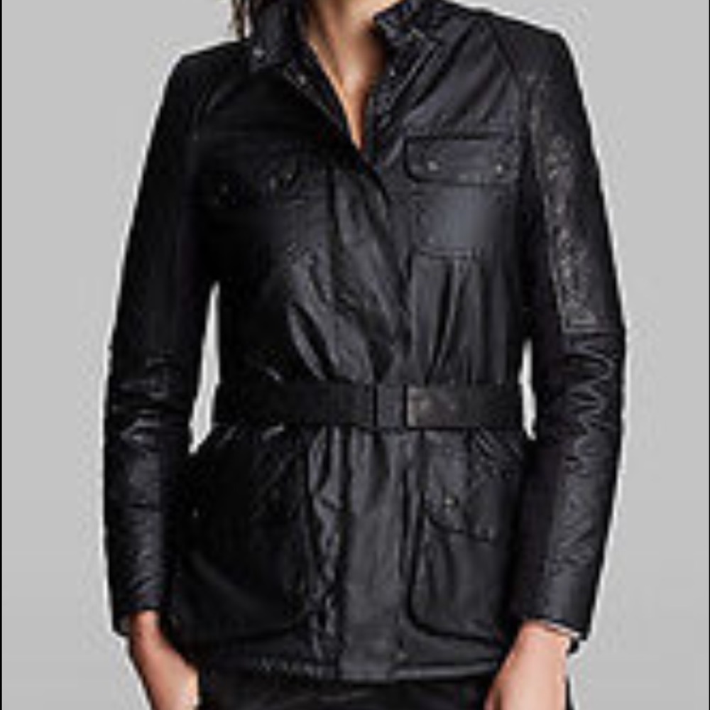 BARBOUR NWT OUTRIDER LEATHER AND WAX INSULATED 12